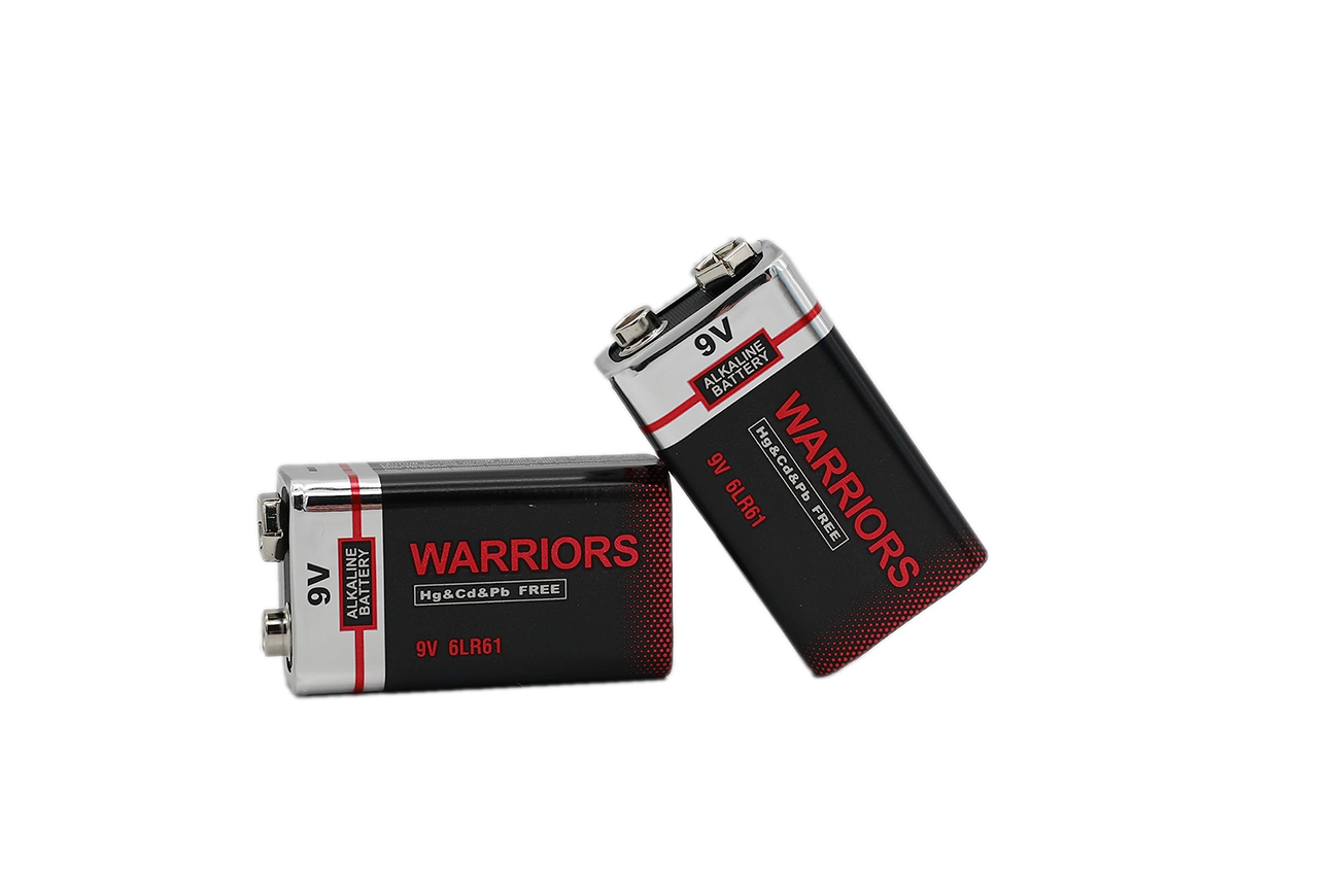 9V Alkaline Batteries